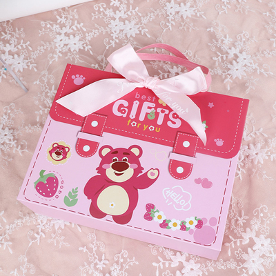 Zeichentrickfilm Erdbeer Baby Kinderhand Souvenir Set mit Ihrem Logo personalisiert
