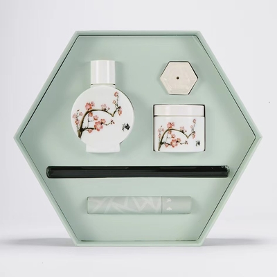 Rauchlose Glasparfüm Aromatherapie Set Vier Herren Serie Geschenkbox für zu Hause