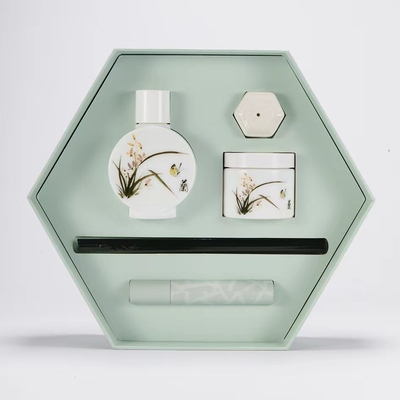 Rauchlose Glasparfüm Aromatherapie Set Vier Herren Serie Geschenkbox für zu Hause