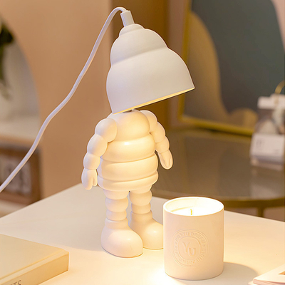 Nordic Cartoon Kleine Tischlampe Aromatherapie und Wachsschmelzkunst mit Farbdruck