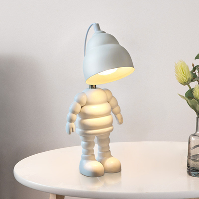 Nordic Cartoon Kleine Tischlampe Aromatherapie und Wachsschmelzkunst mit Farbdruck