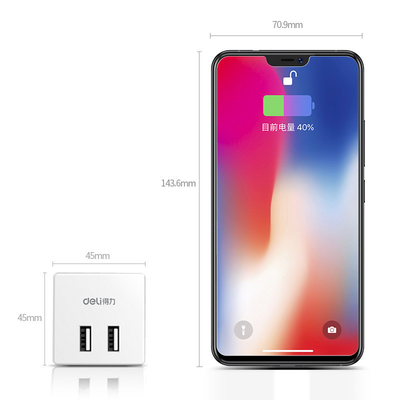 Kleine drahtlose Steckdose mit 2 Löchern und 2 USB-Anschlüssen Intelligenter Wandler Kundenlogo