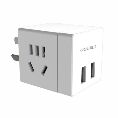 Kleine drahtlose Steckdose mit 2 Löchern und 2 USB-Anschlüssen Intelligenter Wandler Kundenlogo