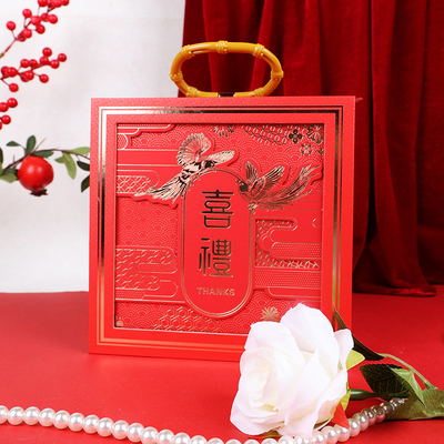 Nationale Gezeitenhilfe Ende Bambus tragen geräucherte Rose Hand Souvenir Geschäftsgeschenke Geschenk