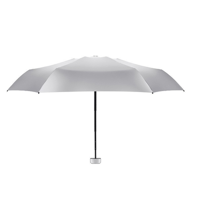 Mini-Titan-Silber 50% Klapp-Taschen-Schirm Wohlfahrtsgeschenk für Mitarbeiter für alle Anlässe
