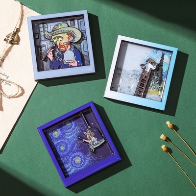 Zielgruppe Landwirtschaft Schönes Van Gogh Malerei Kühlschrank Aufkleber mit Magnet