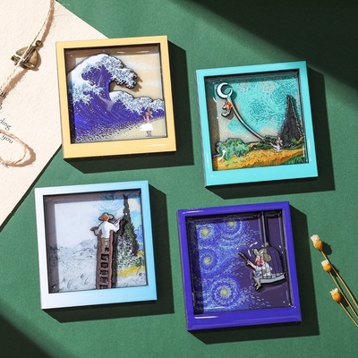 Zielgruppe Landwirtschaft Schönes Van Gogh Malerei Kühlschrank Aufkleber mit Magnet