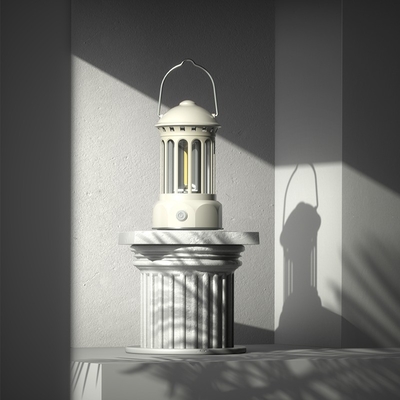 Retro-Beleuchtung Portable Pferd Laterne Licht Luxus Camping Licht für Büroprodukte