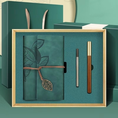 Silk Screen Printing Notizbuch Geschenk-Box für Unternehmen Geschäftspartner in der Landwirtschaft