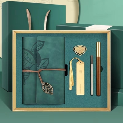 Silk Screen Printing Notizbuch Geschenk-Box für Unternehmen Geschäftspartner in der Landwirtschaft