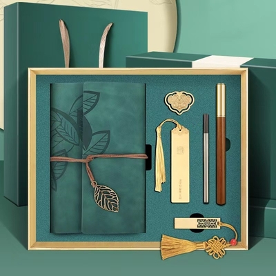 Silk Screen Printing Notizbuch Geschenk-Box für Unternehmen Geschäftspartner in der Landwirtschaft