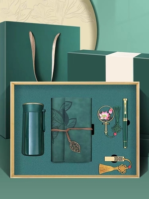 Silk Screen Printing Notizbuch Geschenk-Box für Unternehmen Geschäftspartner in der Landwirtschaft