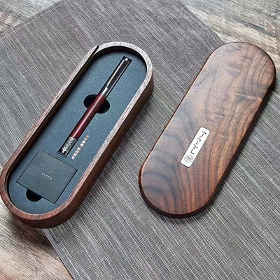 1 Farbdruck Rot Sandelholz-Stift Set Stift Reinkarnation Broschüre für Grafik und mehr