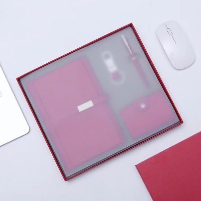 Graduation Business Notebook Set mit Karten Tasche Notepad Schlüsselbund Büroprodukte