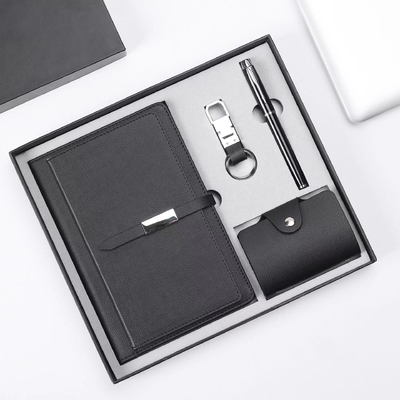 Graduation Business Notebook Set mit Karten Tasche Notepad Schlüsselbund Büroprodukte