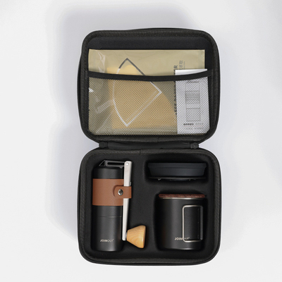 1 Farbgrafik Druck Portable Car Coffee Set für Sammler und Outdoor Camping