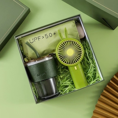 Custom Logo Cup und Hand Geschenk Set perfekt für die Landwirtschaft Jahrestagung an Weihnachten