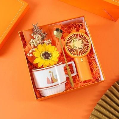 Custom Logo Cup und Hand Geschenk Set perfekt für die Landwirtschaft Jahrestagung an Weihnachten