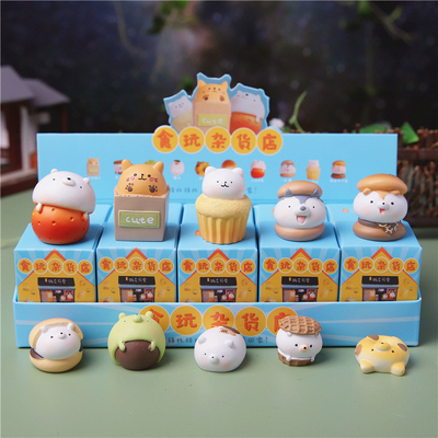 Chaowan Handgefertigte Foodie und Lebensmittelgeschäft Lebensmittel Blind Box Desktop Puppe für Dekoration