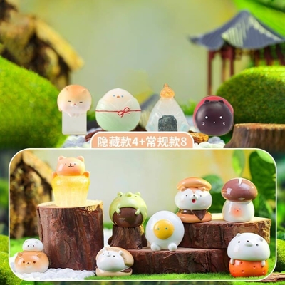 Chaowan Handgefertigte Foodie und Lebensmittelgeschäft Lebensmittel Blind Box Desktop Puppe für Dekoration