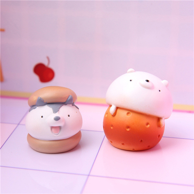 Chaowan Handgefertigte Foodie und Lebensmittelgeschäft Lebensmittel Blind Box Desktop Puppe für Dekoration