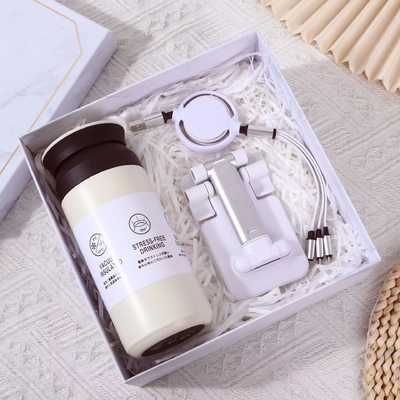 Farbdruck Isolierte Tasse für Geschäftsgeschenk-Set Büroprodukte Handwärme