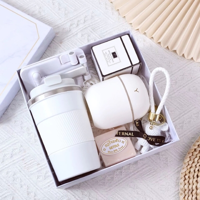Farbdruck Isolierte Tasse für Geschäftsgeschenk-Set Büroprodukte Handwärme