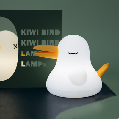 Qiyi Bird Silikonlampe Zeitgeschaltet Doppelton Licht Augenschutz Nachtlicht Aktivität mit Handgeschenk
