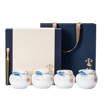 Longjing Jin Junmei Tieguanyin und Zhengshan Kleinspezies Tee Geschenk-Box für Kunden