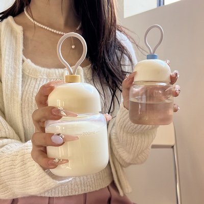 UV-Drucktechniken Kleine und tragbare Mini-Glasbecher &quot;Danke&quot;