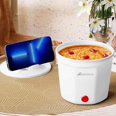 Logo anpassbarer elektrischer Kochtopf perfekt für Einzelperson Schlafzimmer Aktivitäten