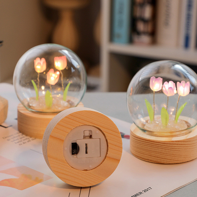 Abschlussfeier Tulipen Nacht Lichtmaterial Pack für 8. März Festival Veranstaltung Geschenk