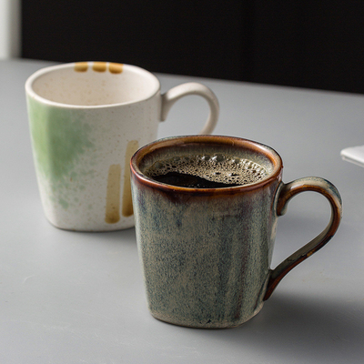 Tag des Vaters Retro-Ofen Transformation Handgemalte Keramik-Kaffee-Tasse für das Büro Geschenk