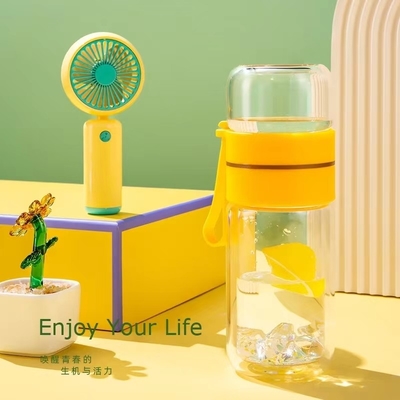 Versicherungsgeschäft Geschenke Kleines Ventilator-Taschen-Set kundenspezifisch mit 2 Farbgrafiken
