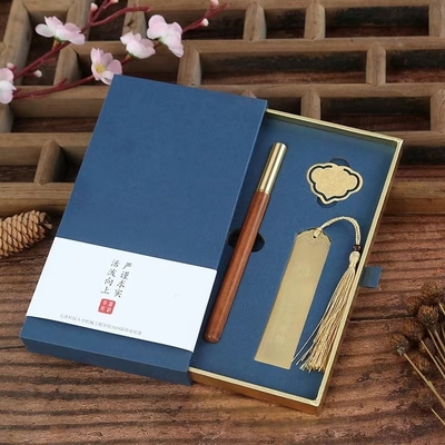 Studentenkulturelles und kreatives Geschenkset Büroprodukte mit 1 Farbgrafikdruck