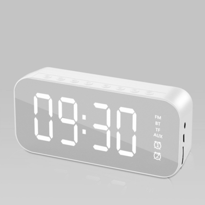 1 Farbdruck Bluetooth-Lautsprecher Wecker mit Funkübertragung und Karteneinsatz