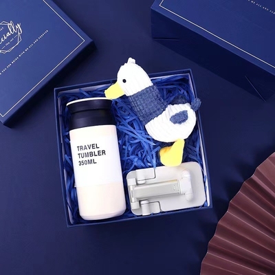 Customized Enterprise Gifts Set Logo Cup Handschirm und Hochzeitsbecher für Kunden