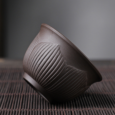 Reise-Tee-Making-Cup-Kombination perfekt für Aktivitäten Portable Purple Sand Teeset