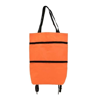 Neuheit Geschenke Klappbarer und tragbarer Schlepper-Einkaufswagen mit wasserdichtem Design