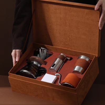 Büroprodukte Velvet Business World Kaffeekanne Geschenkbox für die Landwirtschaft