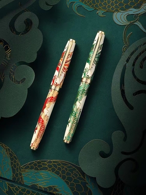 Hero 100 Pen 14K Gold-Stift das Jahr der Loong-Gedächtniskollektion Custom Logo
