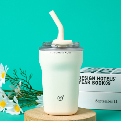 Großkapazität Portable Dual Drink Kaffeetasse Aktivität Geschenk mit hohem ästhetischen Wert