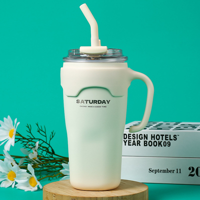 Großkapazität Portable Dual Drink Kaffeetasse Aktivität Geschenk mit hohem ästhetischen Wert