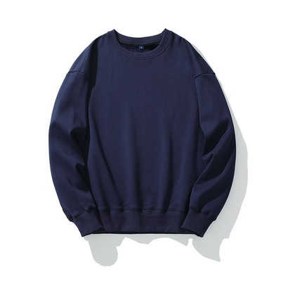 Individuelle Klassenuniformen Herbst- und Winter-Baumwoll-Hoodie mit gestickten Grafiken
