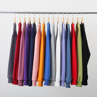 Individuelle Klassenuniformen Herbst- und Winter-Baumwoll-Hoodie mit gestickten Grafiken