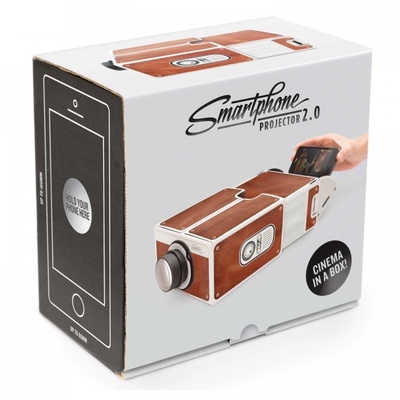 Einfache Installation Smartphone Projektor 2.0 Stromfrei Ideal für Veranstaltungen Kundenlogo