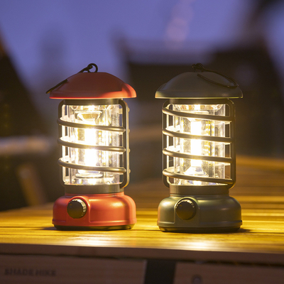 Kundenlogo Retro Camping-Lichter perfekt für einen unvergesslichen Thanksgiving-Camping-Trip