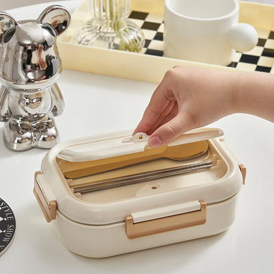 Lebensmittelqualität Edelstahl-Lunchbox von Unternehmen angepasst