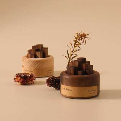 Personalisierte Aromatherapie Erweiterter Duft Holz ätherisches Öl mit Farbdruck