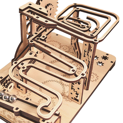 Holzballe mit mechanischem Getriebe Modell Vielseitiges DIY-Puzzle-Spielzeug für alle Altersgruppen